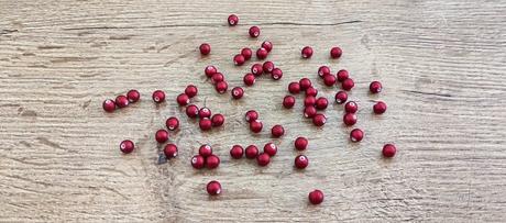 Metalické korálky  - vínovo červené 10,8,6 mm, 