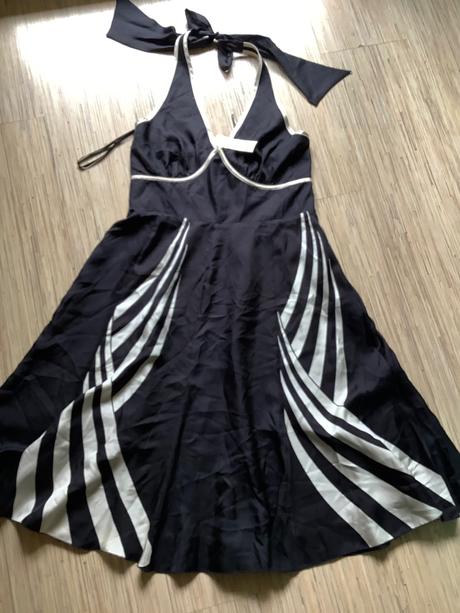 Krasne hodvabne šaty nicholas millington/444, 38 / m