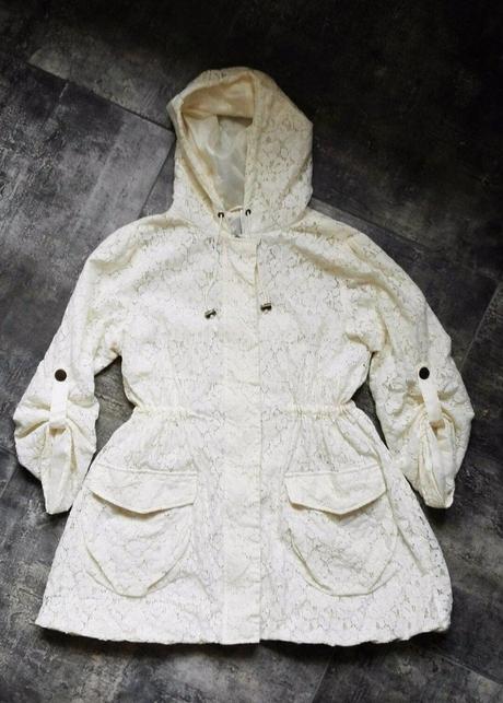 Čipkovaná prechodná bunda, denim co,m