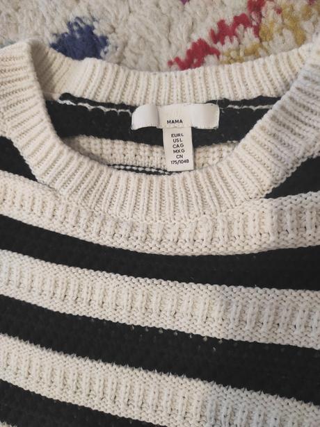 Tehotensky sveter h&m, velk.l, top stav, h&m,l