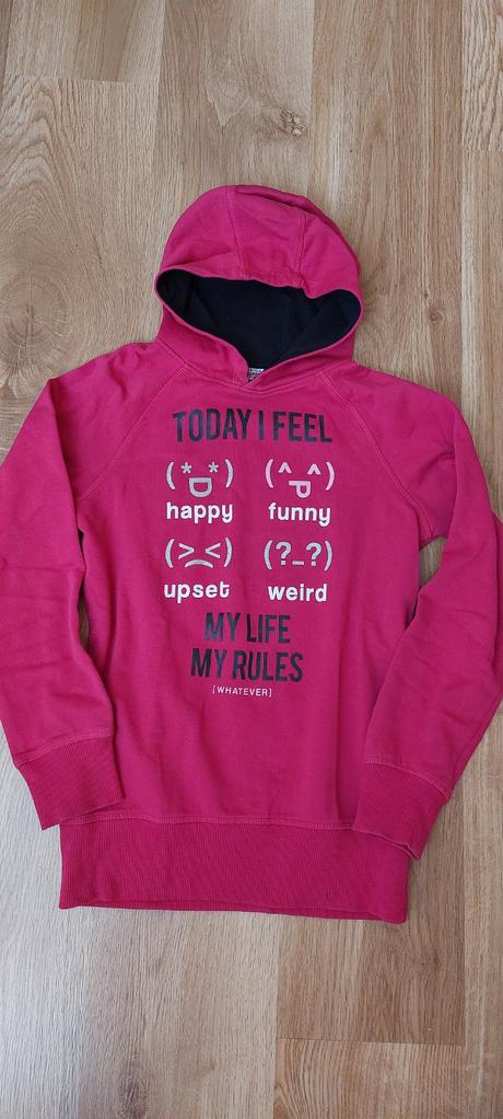 Ružová mikina 158/164, kik,158