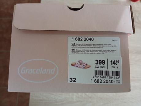 Graceland papuce c.32, graceland,32
