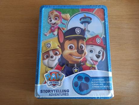 Paw patrol storytelling adventures tin, 