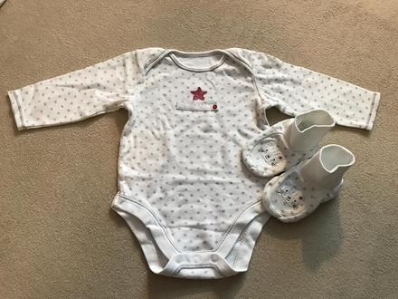 Body s papučkami, f&f,74