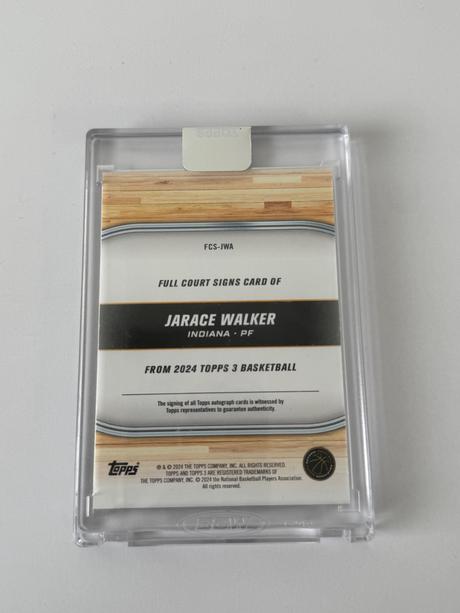 Kartička jarace walker, 