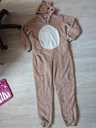 Teplucky plysovy xxl overal, xxl