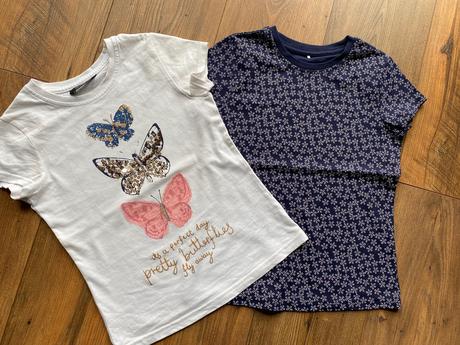 Dievčenské tričká dvojbalenie, george,122