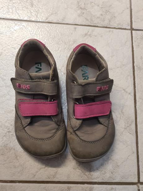 Farebare kožené topánky 28, fare,28