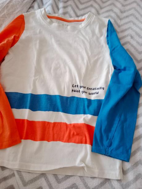 Tričko s dlhým rukávom, pepco,134