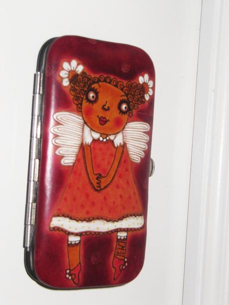 Puzdro anjel - česká značka bambas,