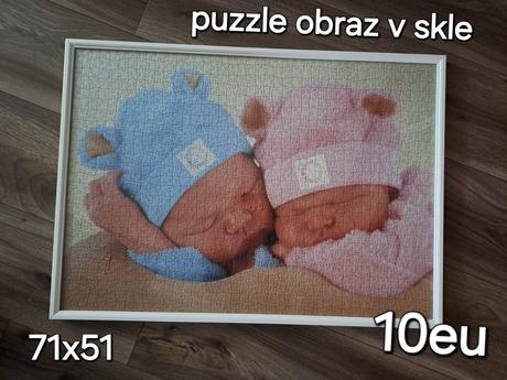 Obraz puzzle v skle, 