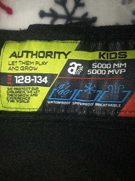 Lyžiarske nohavice, authority,128