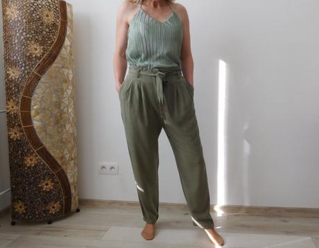Nohavice dámske letné bavlnené, s,, tom tailor,s