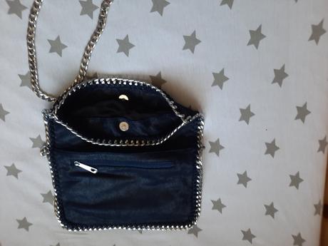 Tmavomodrá semišová kabelka, 