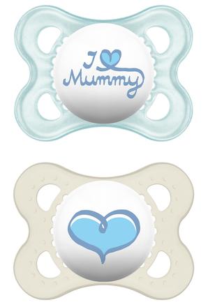 Mam cumlík style chlapec ortodontický 2ks, 0m+, mam