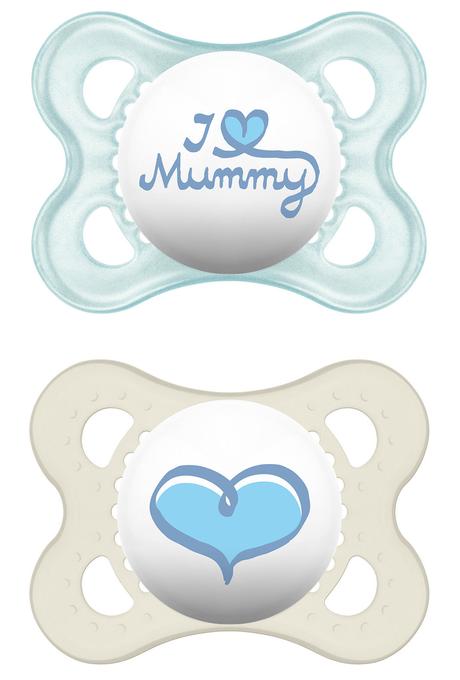 Mam cumlík style chlapec ortodontický 2ks, 0m+, mam