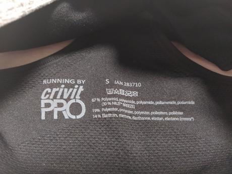 Športová podprsenka., crivit,xs
