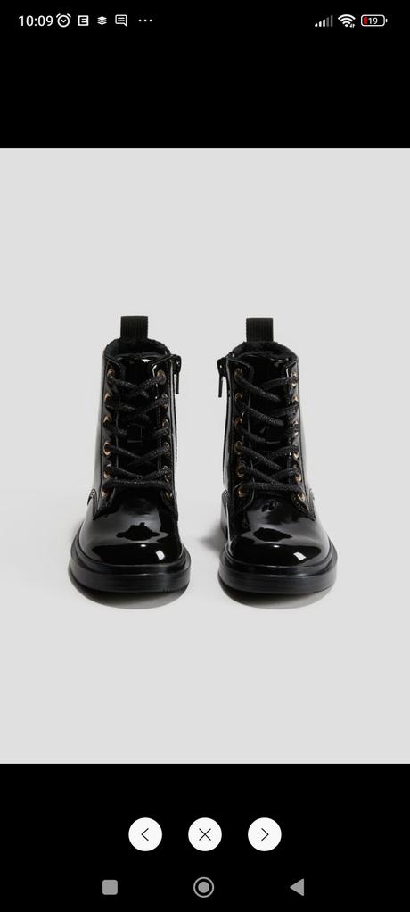 Šnurovacie čižmy, h&m,27