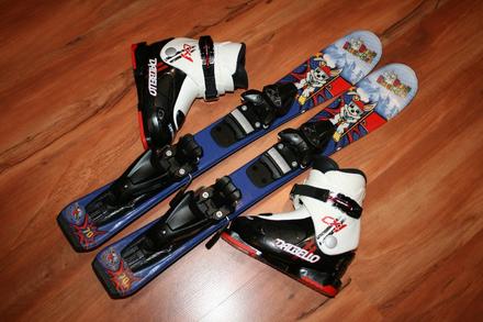 Lyže zajková patrola 70cm, 70-79 cm