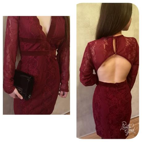 Čipkované šaty, l