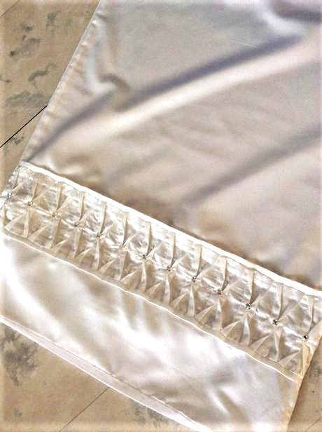 Saténová obliečka na vankúš 2ks, 