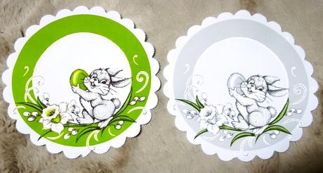 Dekoratívna déčka zajačik, 