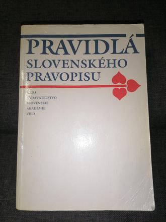 Kniha pravidlá slovenského pravopisu, 
