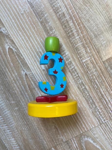 Ozdoba na tortu 3 roky, 