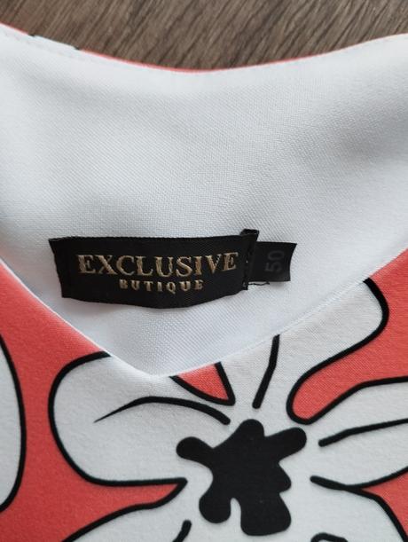 Kvietkované šaty 50, 50