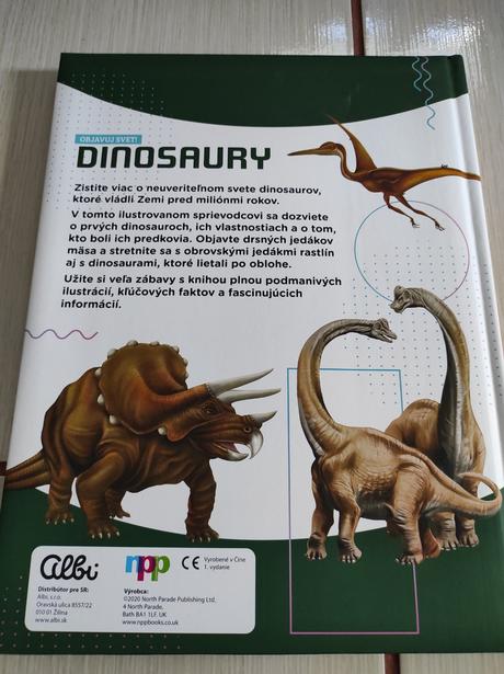 Kniha dinosaury,