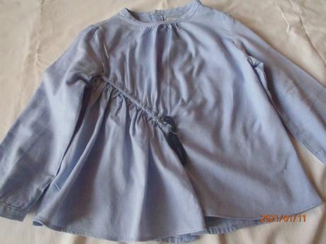 Bledomodrá blúzka, zara,116