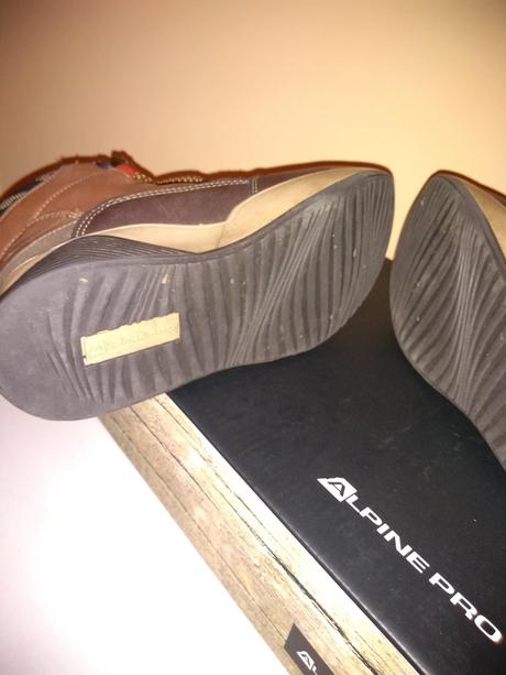 Zateplené topánky, alpine pro,34