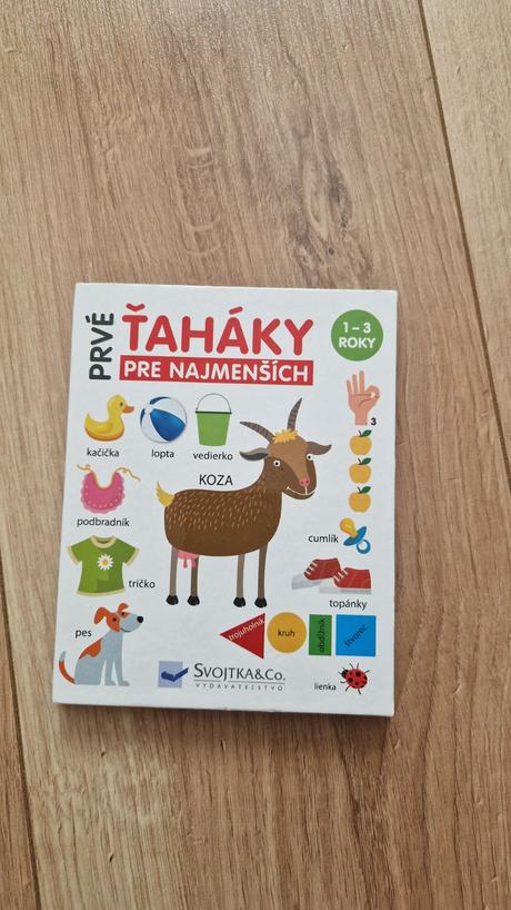 Knižka prvé ťaháky pre najmenších.,
