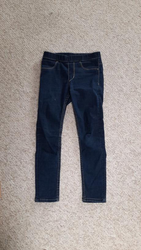 Elastické rifle h&m, h&m,122