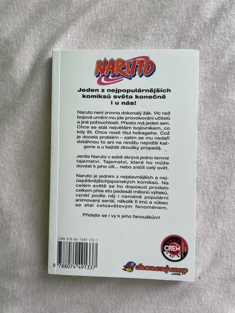 Manga naruto 1. diel, 