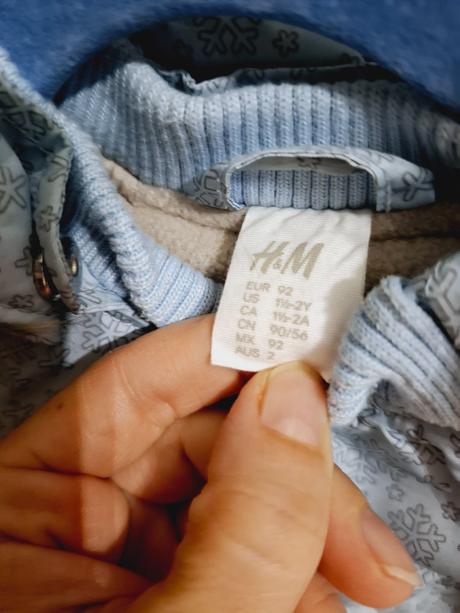 Zimna bunda h&m 92, h&m,92
