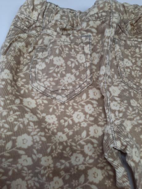 Krásne menčesterové nohavice, f&f,92