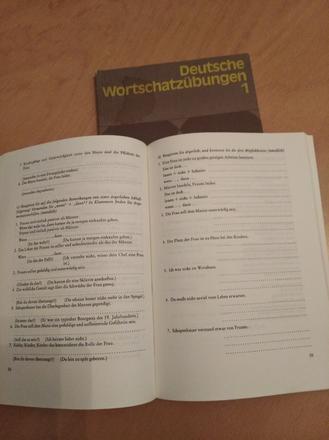 Deutsche wortschatzübungen 1,2, 
