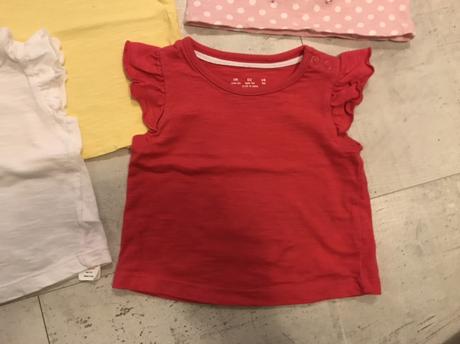 Trička pre malú princeznu - 4ks, f&f,62