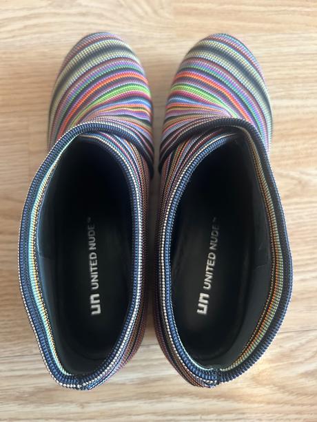 United nude platform ballerinky alebo čižmy vel.37, 37