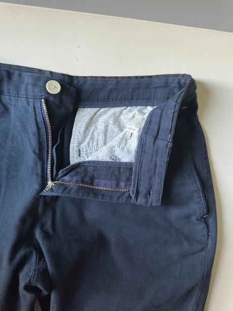 Tmavomodré pánske nohavice zara, zara,38