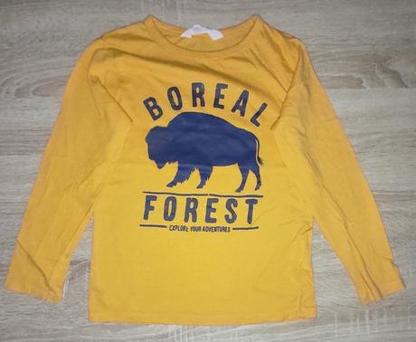 Tričko s dlhým rukávom, h&m,122