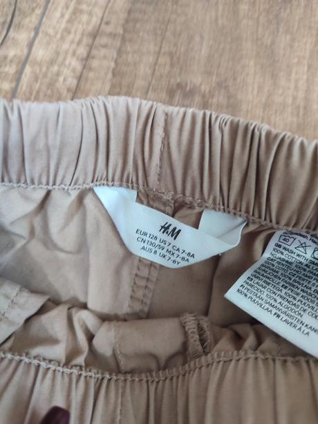 Dievčenské nohavice, h&m,128