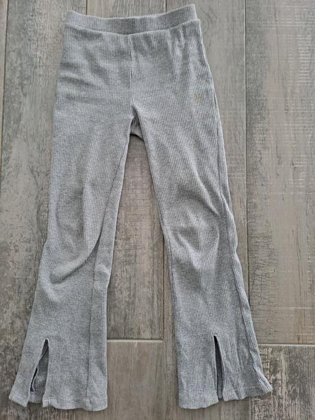 Štýlové legíny s rázporkom v predu, reserved,122