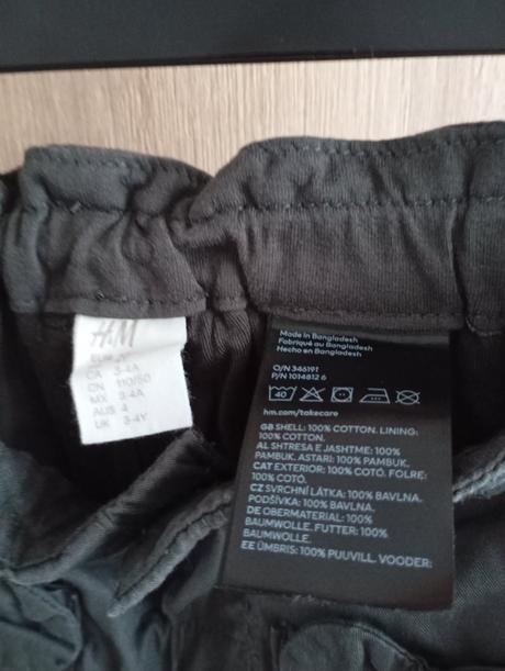 Nohavice 5 ks č.104, 104–116