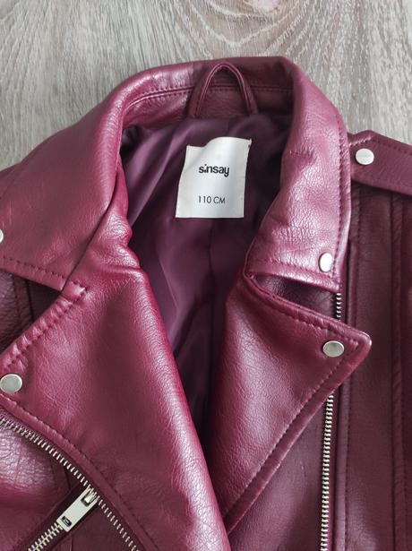 Koženy kabatik, sinsay,110