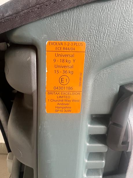 Britax evolva autosedacka, britax