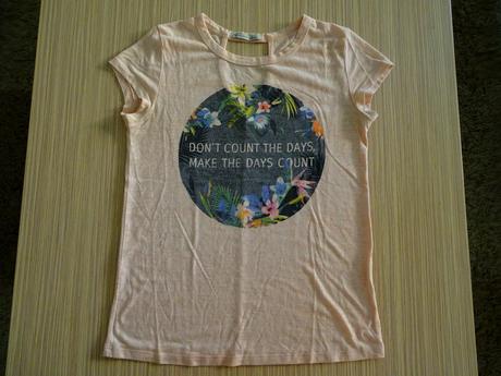 Pastelové broskyňové tričko (s), glo-story,s