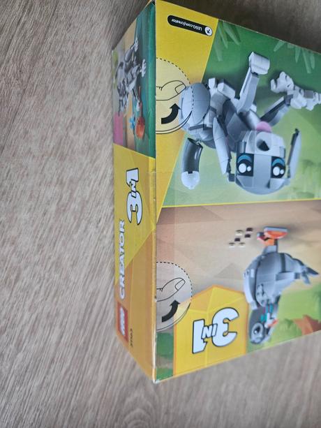 Lego creator 3v1 31163 macka,pes , holub, 