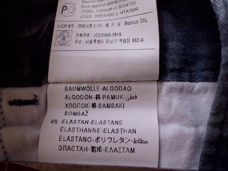 Tenké potlač, benetton,m